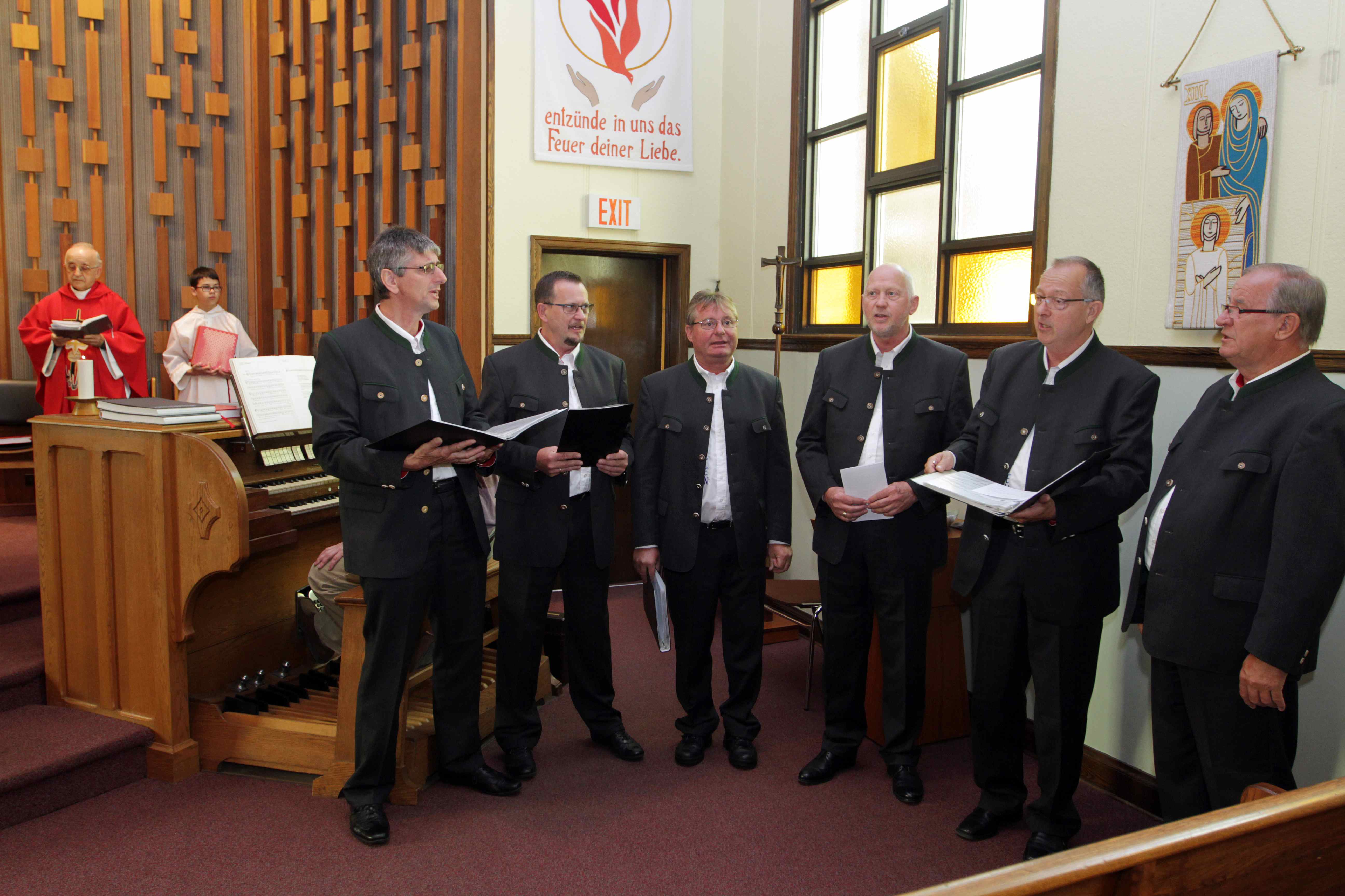 Whit Sunday (Pentecost) Mass at St. Albertus Church Whit Sunday (Pentecost) Mass at St. Albertus Church